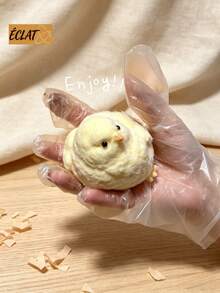 1/2/3/5PCS Cute Stress Reducing Simulated Chicken Soft Rising Squeeze Toy For Stress Relief Anxiety Sticky Fidget Toy For Adults Light Luxury Exquisite Anti Stress Hand Toy Cute Stuff Taba Squishy Fun Cute Gift Festival Birthday Easter Halloween Gift FFK7 - 迷你矽膠雞肉餃子 - 查看 1