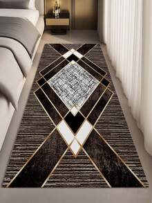Luxury Style Indoor Decorative Carpet, Crystal Velvet Plush Indoor Rug, Living Room/Sofa/Bedroom/Bedside Anti-Slip Mat, Dining Room/Kitchen Carpet, Office Chair Pad, Entryway Doormat, Outdoor Picnic Blanket, Camping Mat - Multicolor-a - View 7