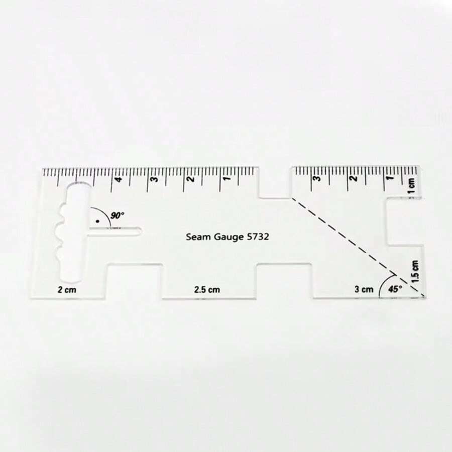 1件装绗缝尺 5732 拼布缝纫工具 迷你绗缝缝纫配件五金件 - ww - 查看 1