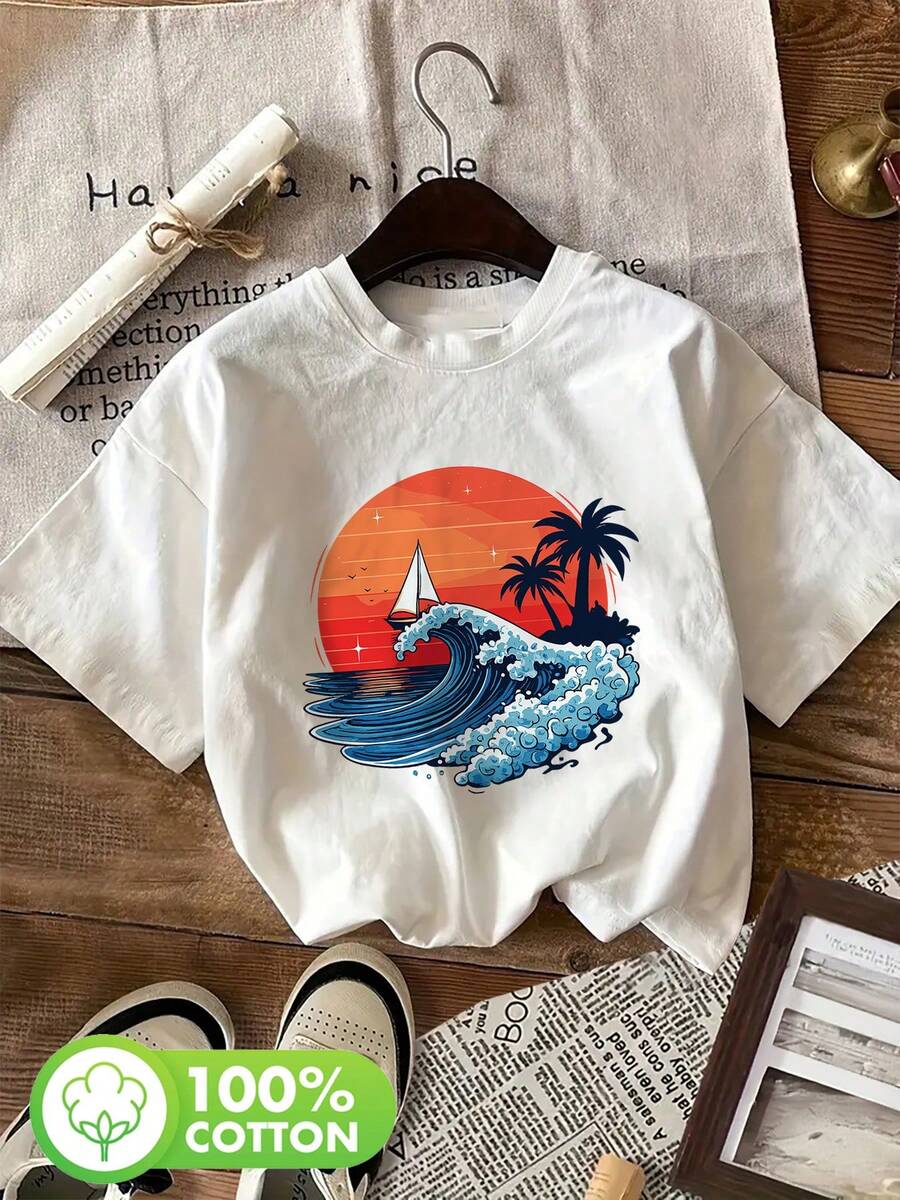 Plus Size T-Shirts - White - View 1