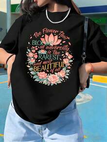 Women T-Shirts - Black - View 1