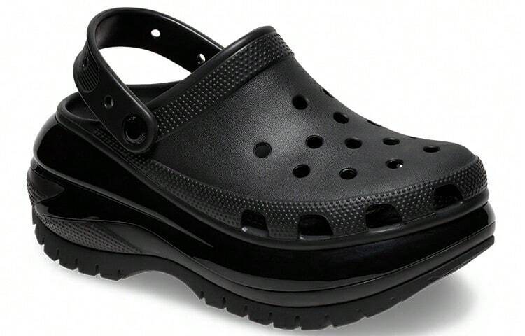 Crocs Mega Crush Clog 'Black' Black (Including 5 Zhi Bi Xing