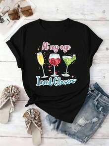 Women T-Shirts - Black - View 2