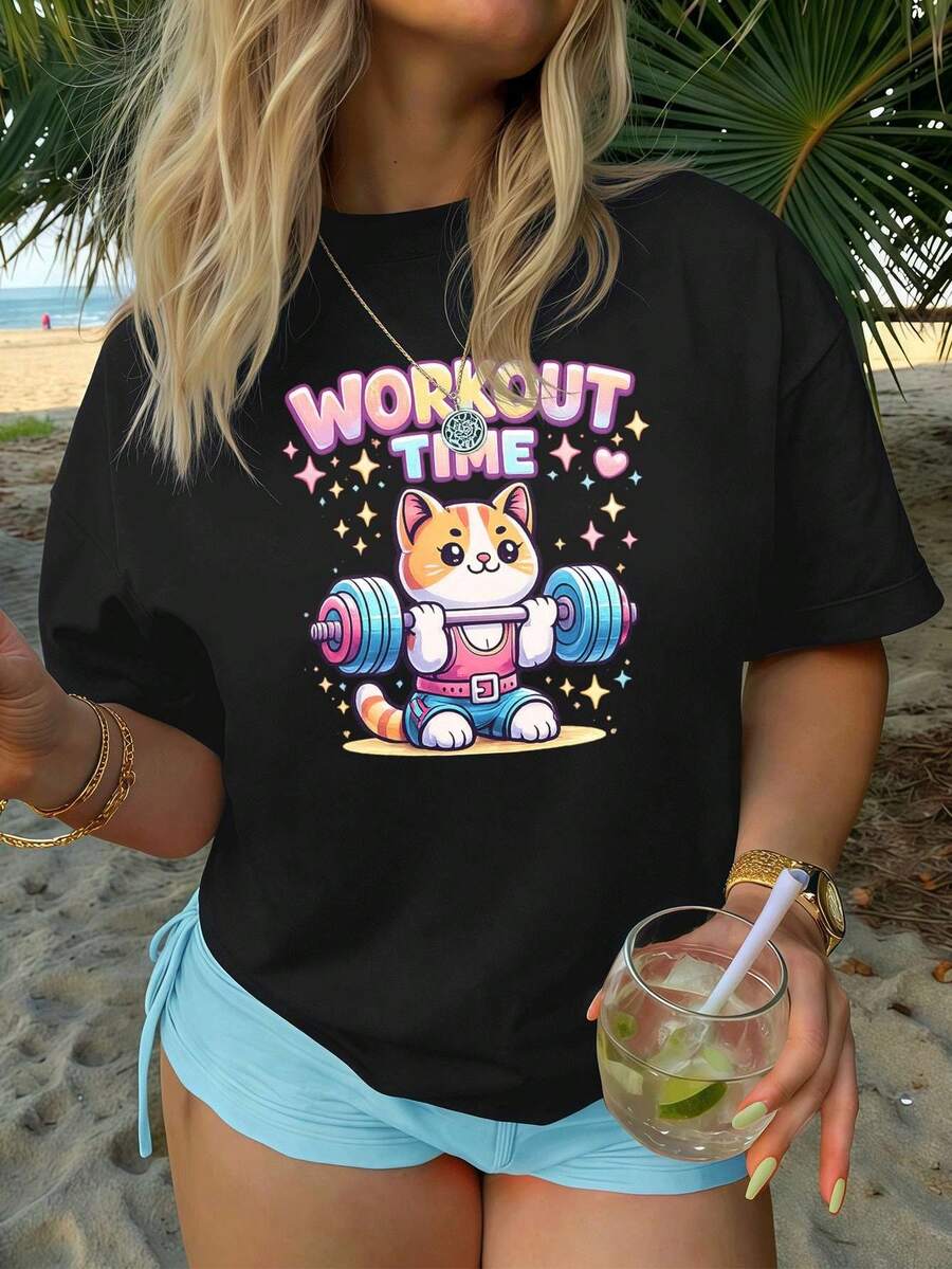 Women T-Shirts - Black - View 1