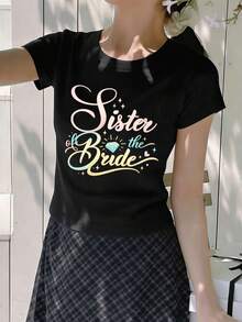 Women T-Shirts - Black - View 2
