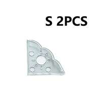 2Pcs Transparent Fish Tank Plant Holder, Top Hanging Fish Tank Corner Shelf, Fish Tank Plant Bracket, Aquatic Plant Storage Rack, Fish Tank Floating Bracket - Aquarium Stand - View 12