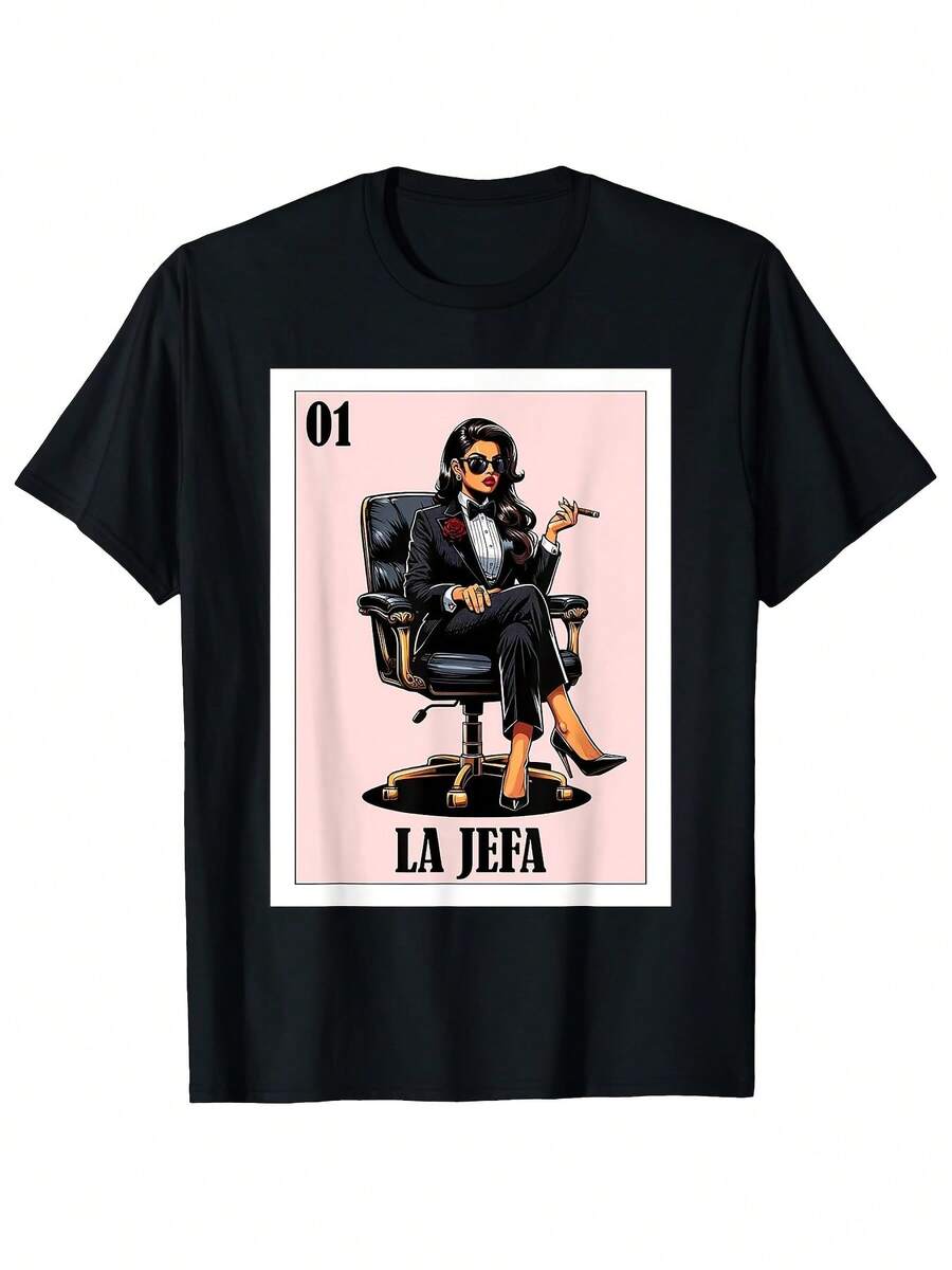 Women T-Shirts - Black - View 1