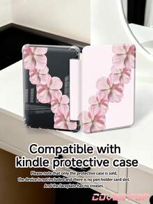 牡丹和芙蓉图案,适用于 iPad Air 8 (M4) 2026 (11 英寸)、Air 8 (M4) 2026 (13 英寸)、第十代、10.2 英寸/Mini 6/Mini 7/9.7 英寸、Galaxy Tab A9 Plus 平板电脑保护套,3 年以上防弯折,内置笔槽,适用于 Kindle (第十一代) 2022 版,硅胶加固边角,自动唤醒/睡眠功能,完美日常保护,情人节、圣诞节和春季浪漫礼物之选,可爱 Y2K 风格,时尚简约图案 - 彩色 - 查看 10