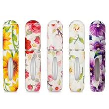 Botella de recarga de perfume con flores para rellenar por la parte inferior - Multicolor - Ver 8