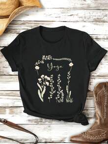 Women T-Shirts - Black - View 2
