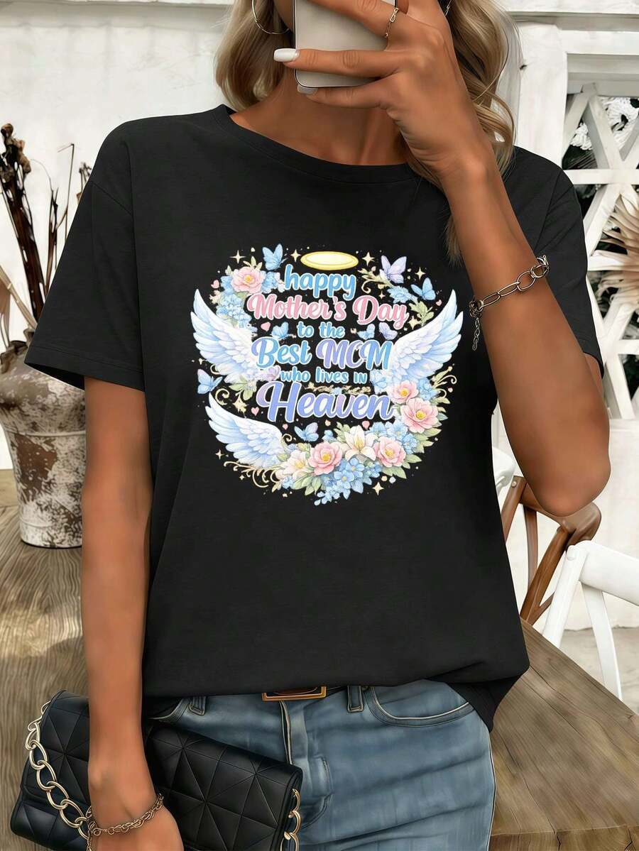 Women T-Shirts - Black - View 1