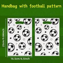 28pcs-48pcs Sports Football Candy Cookie Packaging Bags, Wholesale - White Soccer Gift Bag - View 2