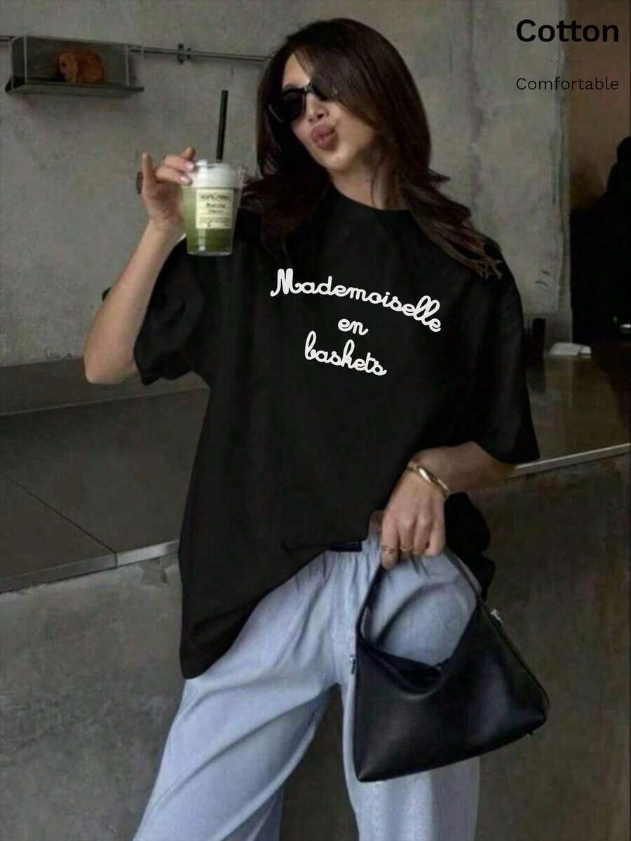 Women T-Shirts - Black - View 1