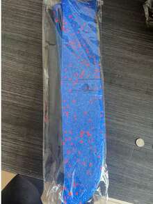 1个巨型泡沫滑翔机玩具 - 红蓝旋转投掷飞行游戏，沙滩、公园、后院户外飞行玩具，无需电池，复活节、圣诞节、万圣节生日礼物，星云设计，玩具 - 彩色 - 查看 11