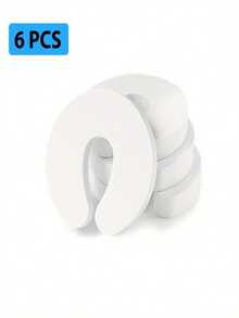 Plastic Anti-Pinch Door Stopper, Anti-Pinch Protector, Soft Foam Door Stopper No Drilling Required, Home Supplies, Finger Protector, Protect Door And Cushion Impact To Keep Door Open. - Multicolor - View 6
