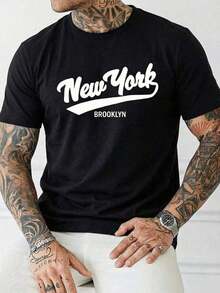 Men's Short-Sleeved Cropped T-Shirt With A Simple Design And Print, Featuring A Modern And Minimalist Style. The Cropped Cut Is Comfortable, Soft, Breathable, And Moisture-Wicking. Express Shipping From Our Local Warehouse. HHQZ - màu đen - Xem 2