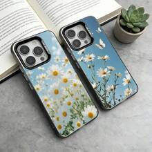Little Daisy Phone Case For 17, 16, 15, 14, 13, 12, 11 Plus, Pro, XS, Colorful Silver Case. - Aneka warna 5 - View 2