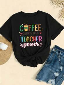 Women T-Shirts - Black - View 2