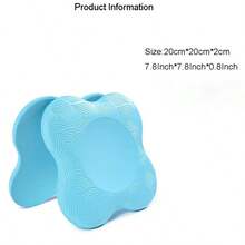 Almohadilla de rodillas para yoga, almohadilla de soporte gruesa que absorbe los impactos, protector de rodillas, almohadilla de codo portátil, esterilla de yoga, accesorios de yoga para deportes y fitness - Multicolor - Ver 4