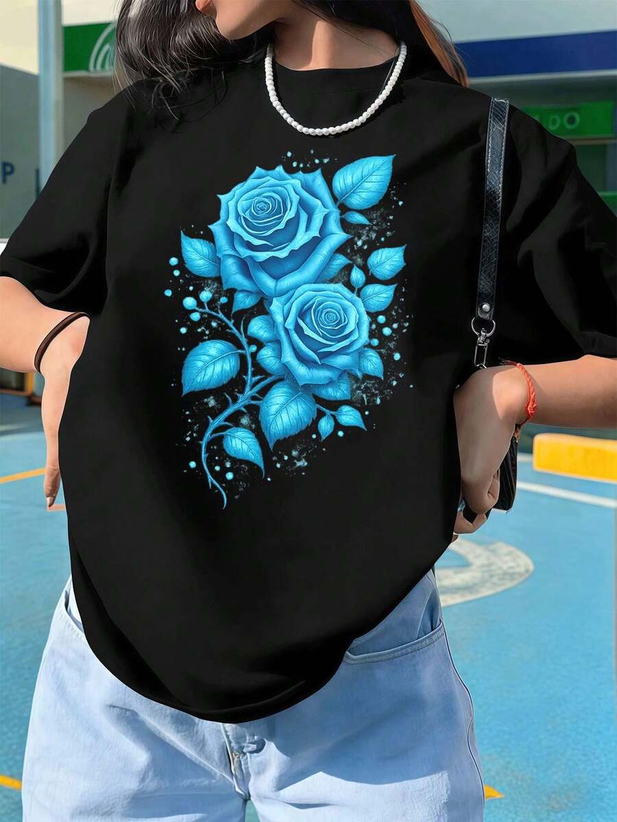 Women T-Shirts - Black - View 1