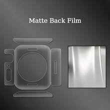 Shockproof Hydrogel Film Full Coverage Screen Protector Compatible With Apple Watch Series 11 10 Ultra2 3 49/46/42mm Soft Frame Film Mother's Day Gift Birthday Celebration - Frosted - View 7