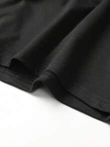 Summer Men's Fashionable Sleeveless T-Shirt In Solid Black Sports - Multicolor - View 8