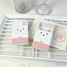 MIFFY 1个兔子造型便携式香烟盒，可爱兔子图案硬壳收纳盒，防水耐用，适合日常携带、旅行和送礼，非常适合兔子爱好者和时尚配饰爱好者。 - 彩色 - 查看 8