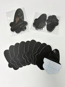 10/20 miếng (màu da/đen) Miếng độn ngực dùng một lần, vải trơn, miếng độn nâng ngực, áo ngực không đường may. - Nhiều màu - Xem 5