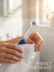 1/3/5 piezas Estuche portátil para cepillo de dientes de viaje, adecuado para cepillos de dientes manuales y eléctricos, aplicable para baño, gimnasio, viaje, vacaciones, yate, playa, camping al aire libre, dormitorio y otros escenarios - Multicolor - Ver 9