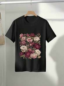 Women T-Shirts - Black - View 2
