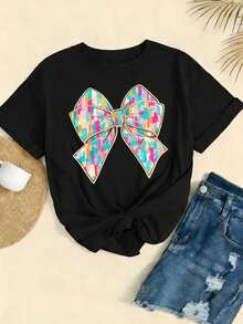 Women T-Shirts - Black - View 2