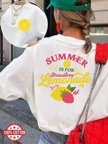 Plus Size T-Shirts - White - View 6