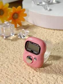 Macaron Color Finger Counter, Electronic Rosary Counter, Electronic Prayer Bead Counter Watch, Lightweight And Portable, Multi-Color Electronic Display Counter, Birthday Gift, Ramadan Gift, Religious Ritual Counter, Suitable For Ramadan Religious Recitation, Daily Religious Practices, Eid Al-Adha Gift, Portable For Personal Use, Warehouse Counting, Daily Prayers, Ramadan Taraweeh Prayers - Multicolor - View 6