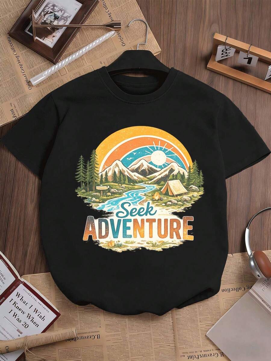 Women T-Shirts - Black - View 1