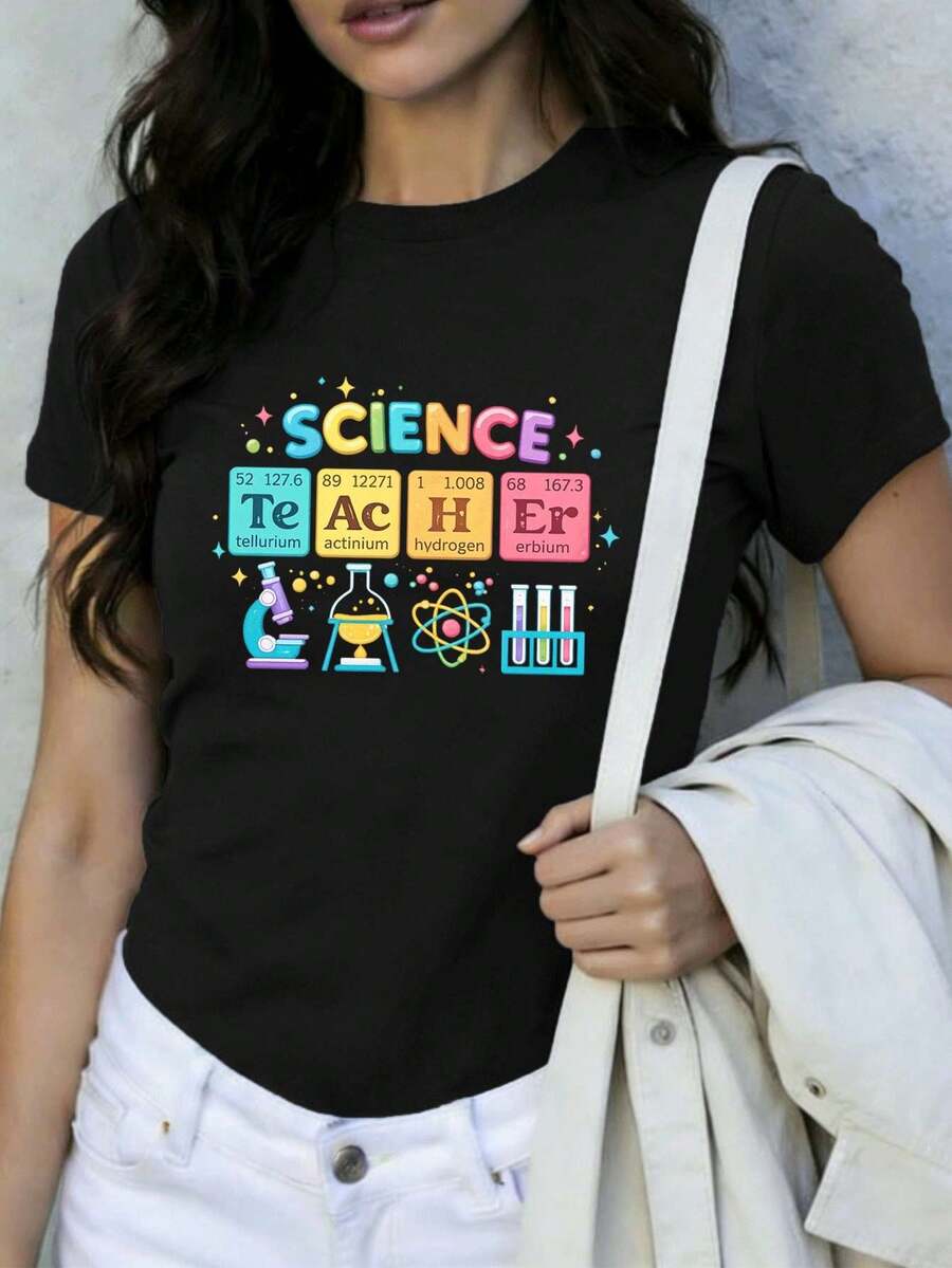 Women T-Shirts - Black - View 1
