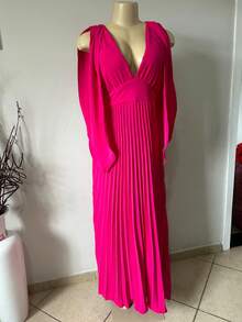 Women Dresses - Hot Pink - View 2