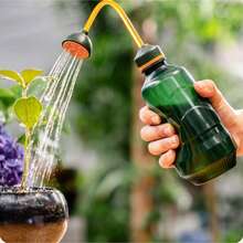 1 bình tưới cây Lotus mới, bình phun nước làm vườn, vòi cong cổ, tay cầm bóp, bình xịt trong suốt dùng cho sân hiên, vườn, cảnh quan. - Chai xịt cầm tay 450ml - Xem 9