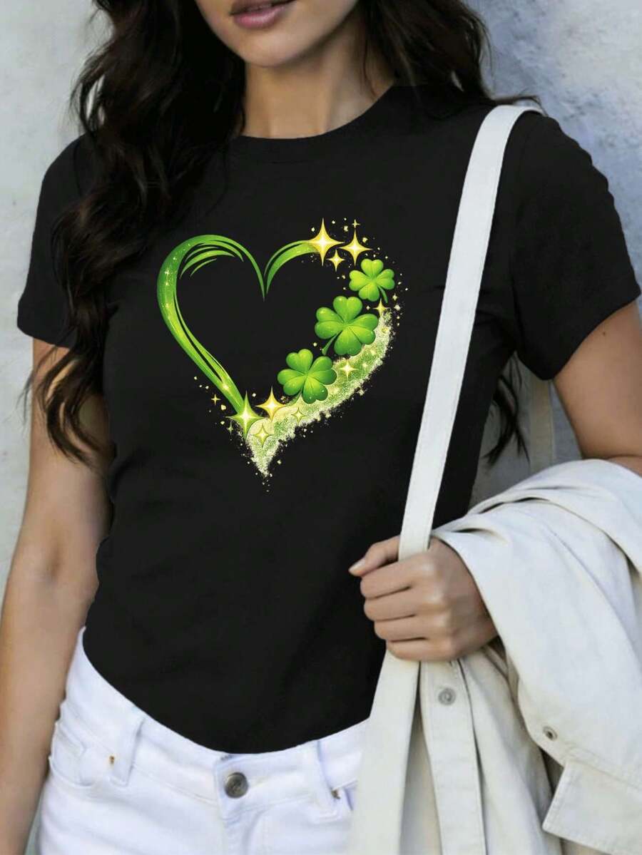 Women T-Shirts - Black - View 1