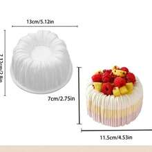 New 4-Inch Single Cavity Tree Stump Charlotte Flower Basket Mousse Mold, French Dessert Baking Cake Silicone Mold - View 2