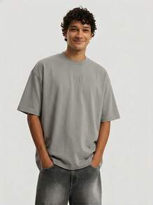 Essentials 阿迪达斯 X FOG 运动性能球衣 T 恤“Clay” IM6091 - 灰色 - 查看 1