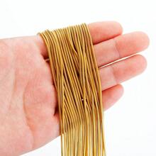 10条装不锈钢可调节蛇骨素链，女士高端轻奢时尚流行首饰礼品派对 - 10PCS蛇骨鏈40+5+片 - 查看 1