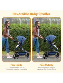 Baby Strollers - Blue - View 3