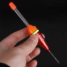 FTK 5pcs Assorted Size Carp Fishing Floats Set: 0.141oz, 0.176oz, 0.212oz, Specialized Fishing Color Scheme - Red - View 4