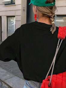 Women T-Shirts - Black - View 3