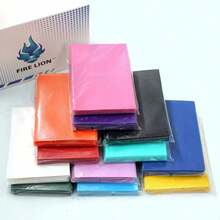 OBOVAY 12 Colors Coin Sleeve Protectors, Suitable For Trading Cards, Top Loaders, Card Sleeves To Protect Baseball Cards, Magic Cards, Football Cards, Spell Cards, Sports Cards - 66X91mm - View 6