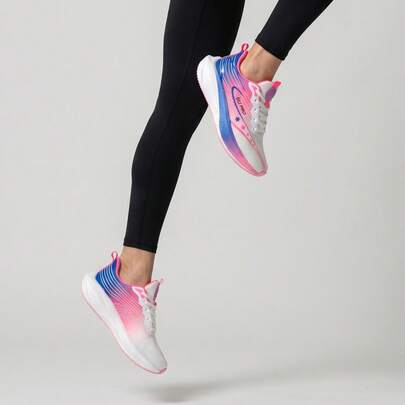 New Breathable Shock-Absorbing Non-Slip Lightweight Running Shoes For Women, Suitable For Spring, Mesh Upper, Soft Sole, Suitable For Jumping Rope