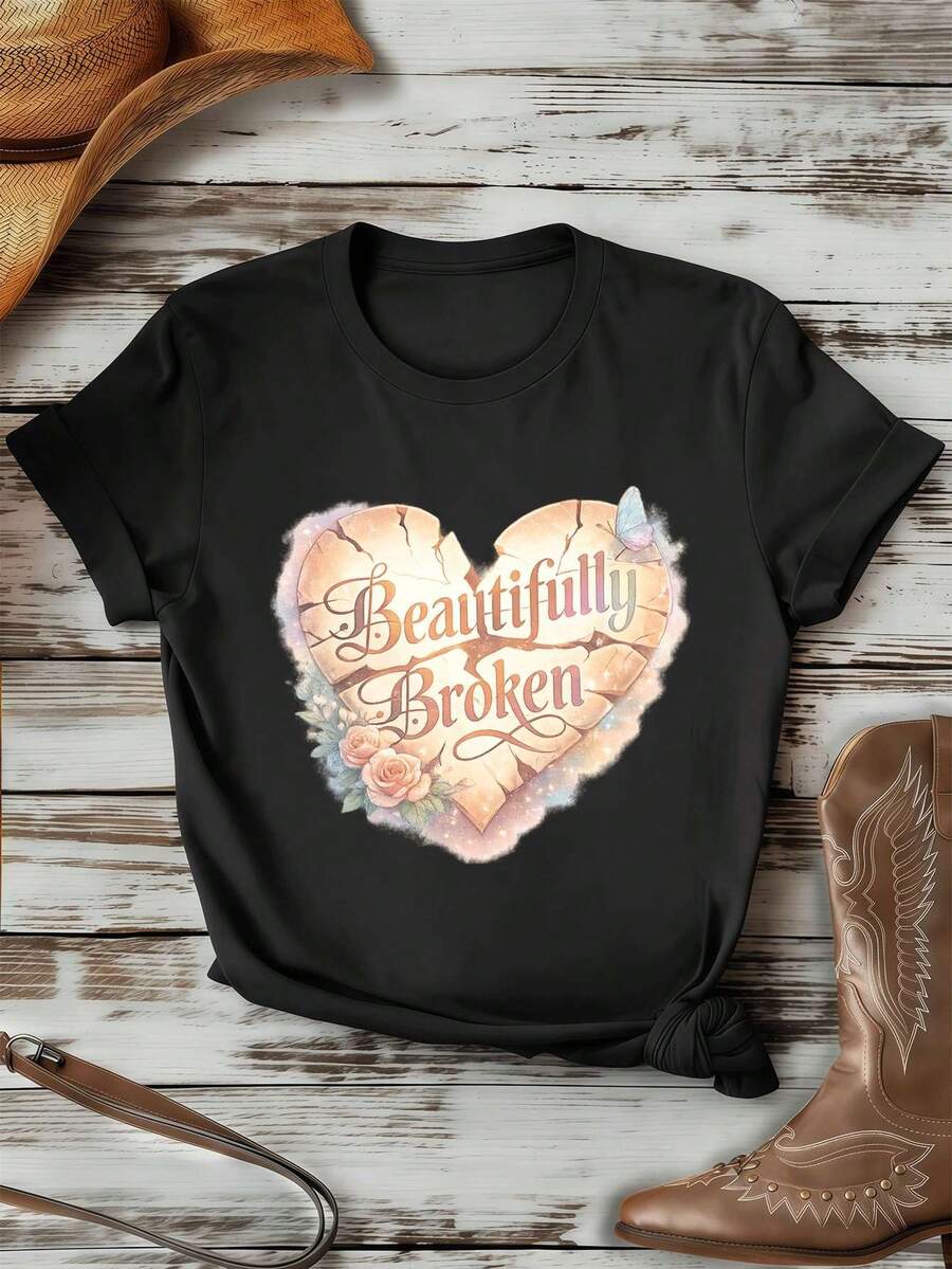 Women T-Shirts - Black - View 1