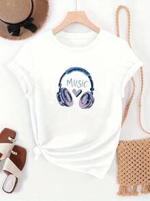 Women T-Shirts - Black - View 6