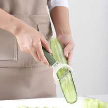 Bộ 1/2 dụng cụ gọt vỏ - Gọt vỏ rau củ quả, lưỡi sắc bén, dụng cụ cạo vỏ trái cây, dụng cụ gọt vỏ khoai tây, tay cầm chống trượt, dễ vệ sinh, dụng cụ nhà bếp tiện dụng. - Nhiều màu - Xem 5