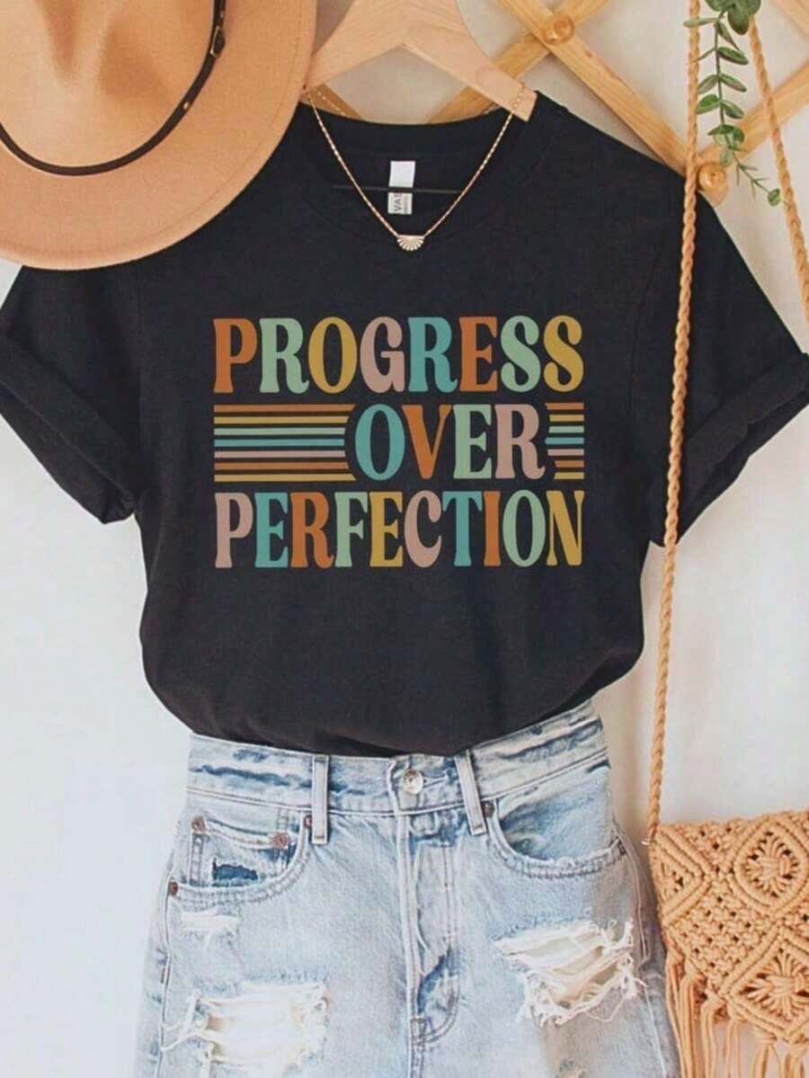Women T-Shirts - Black - View 1